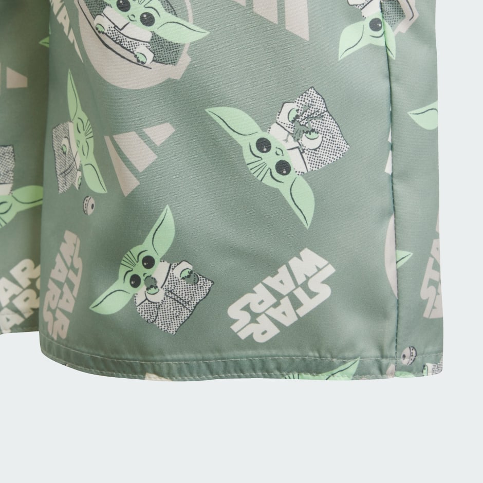 ADIDAS X STAR WARS MANDALORIAN SWIM SHORTS 5 INCH