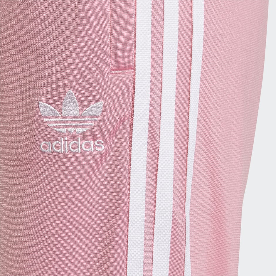 Adidas sst outlet track pants pink