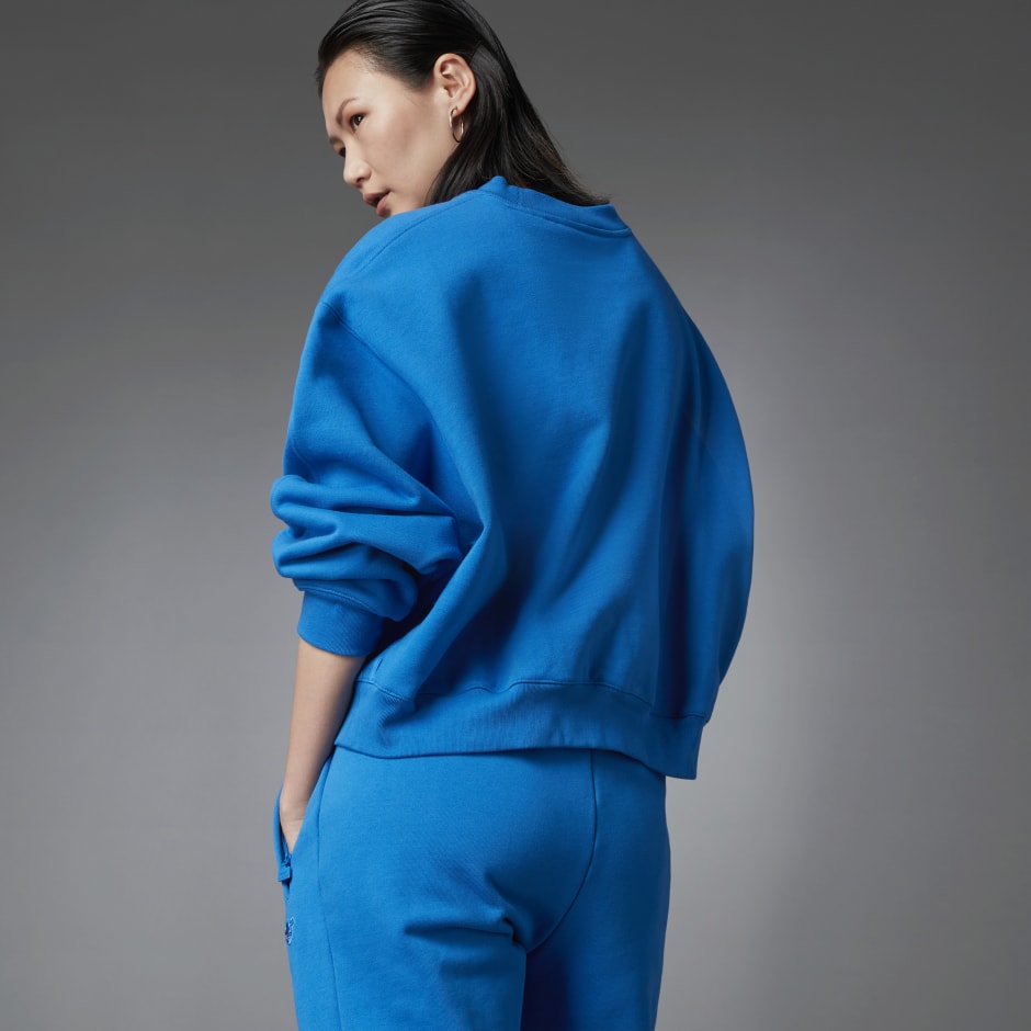 Blue Version Batwing Crew Sweatshirt