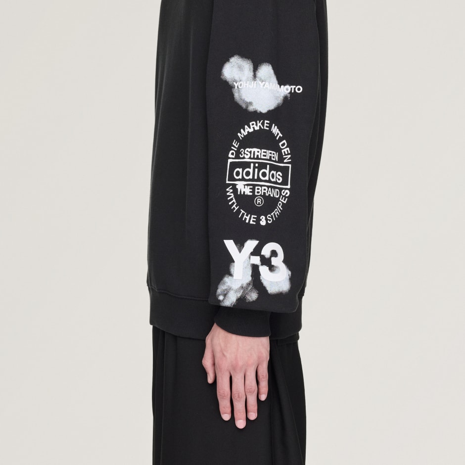 Y-3 Graphic Crew Sweatshirt