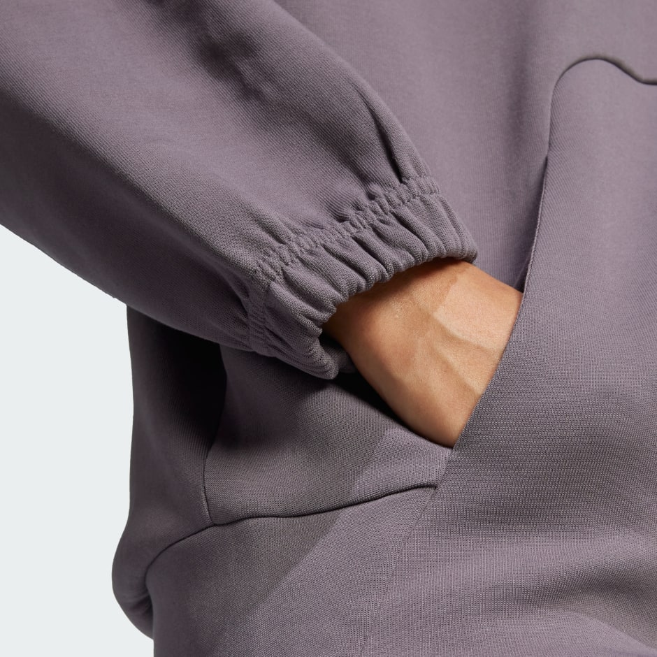 جاكيت بقبعة Future Icons Small Logo Full-Zip
