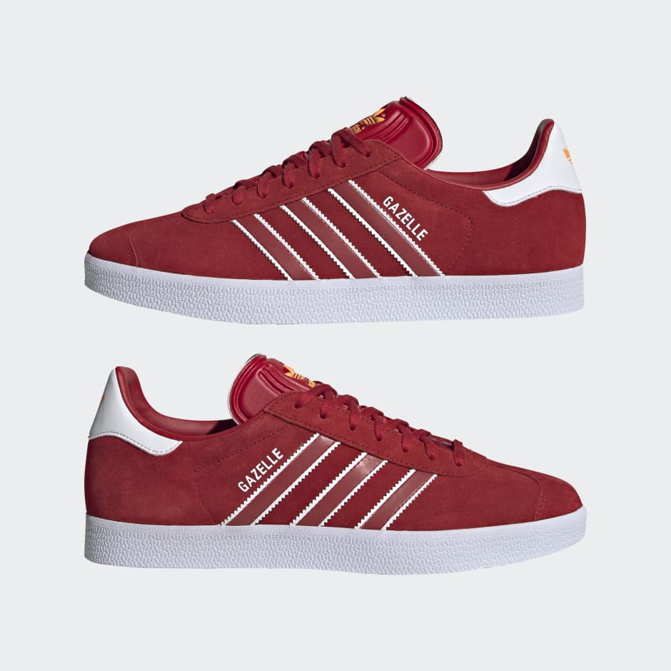 adidas gazelle shoes red