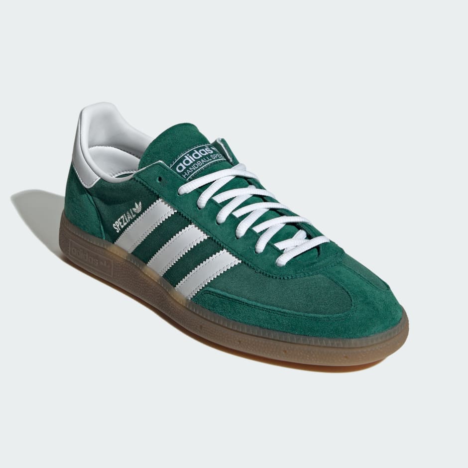 Adidas dark green on sale handball spezial trainers