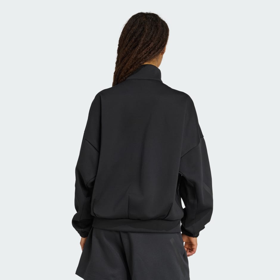 adidas Z.N.E. Full-Zip Hooded Track Jacket - Pink | Free