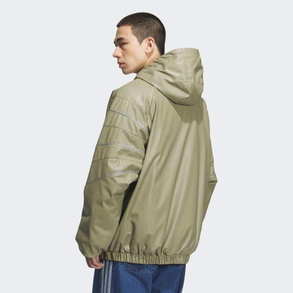 PU Oversized Jacket Pad