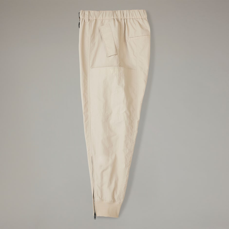 adidas Y-3 Crinkle Nylon Cuffed Pants - Brown | adidas TZ