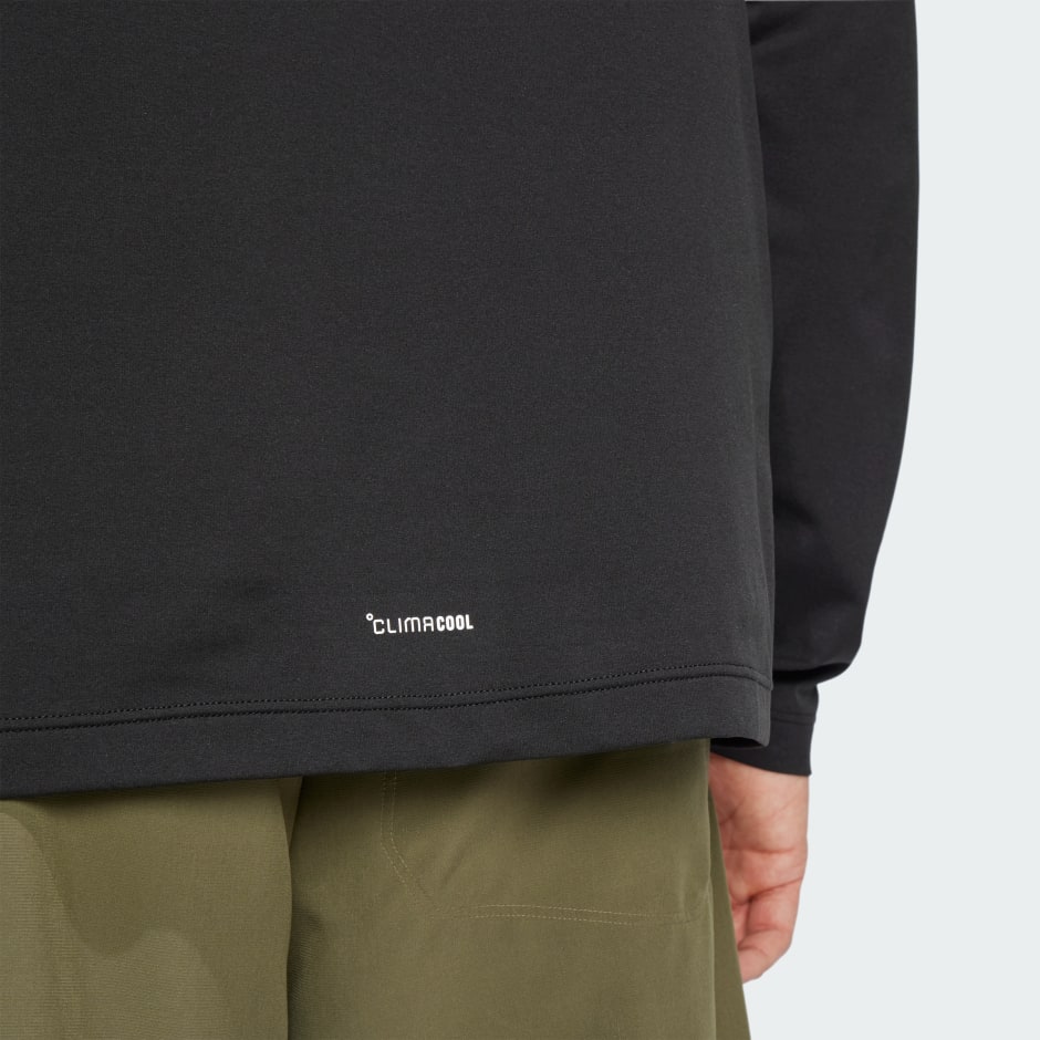 Tricou cu m&acirc;necă lungă Terrex Multi Climacool 1/2 Zip