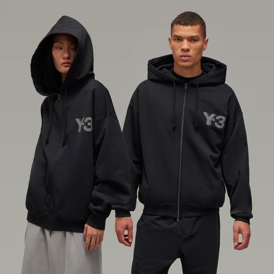 Y-3 Logo Zip Hoodie