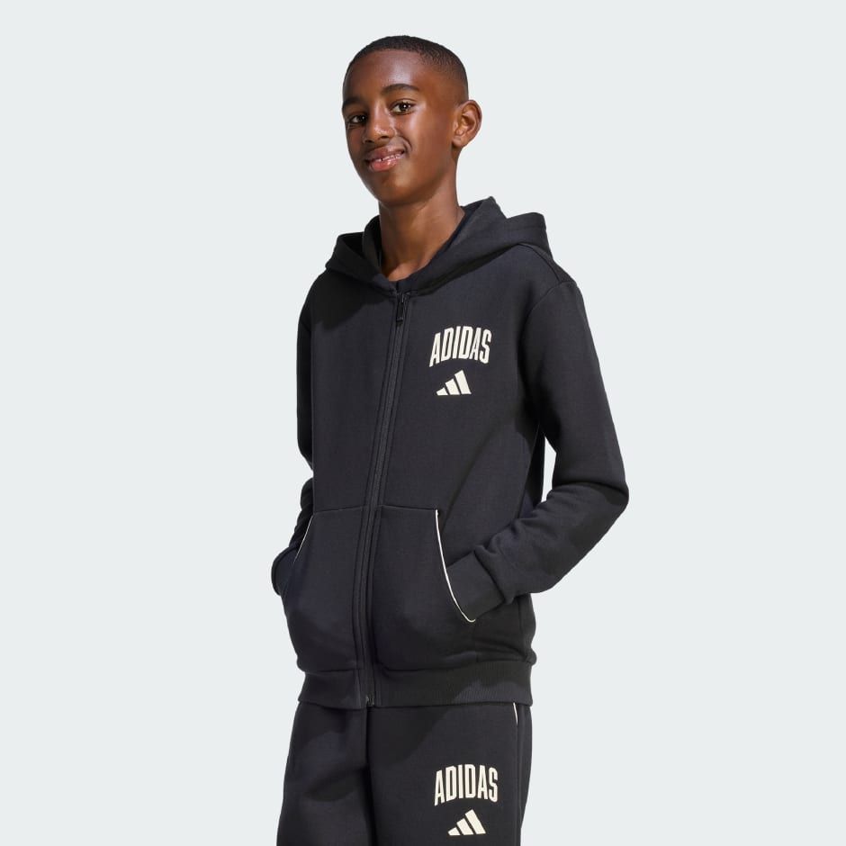 SEASONALS COLLEGIATE TYPOGRAPHY HOODY