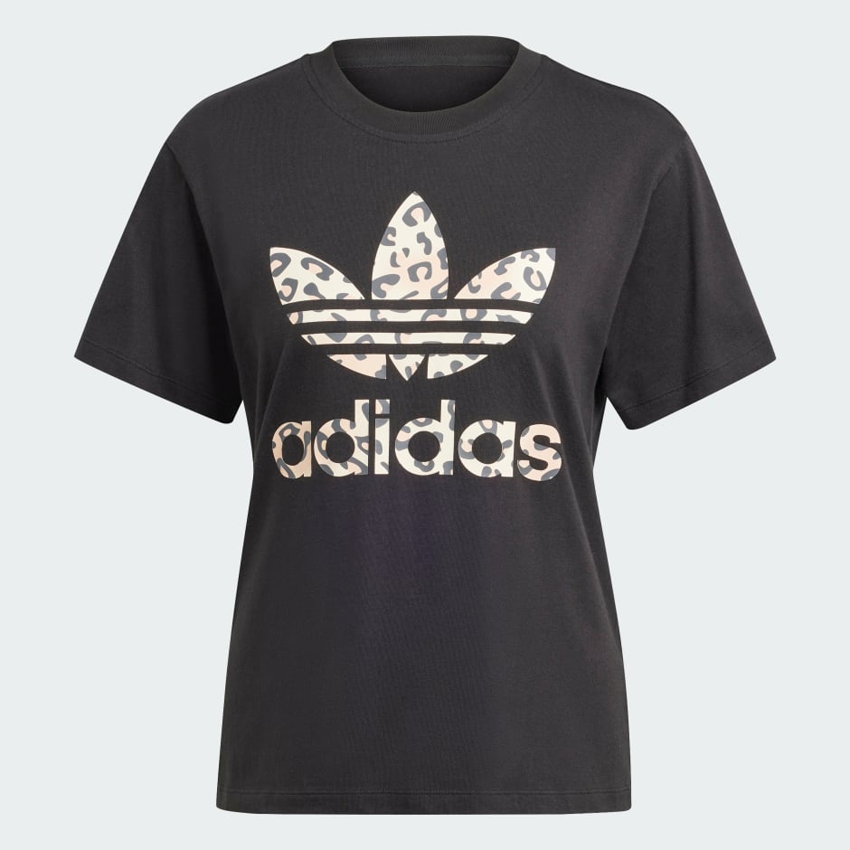 adidas Originals Leopard Luxe Trefoil Tee