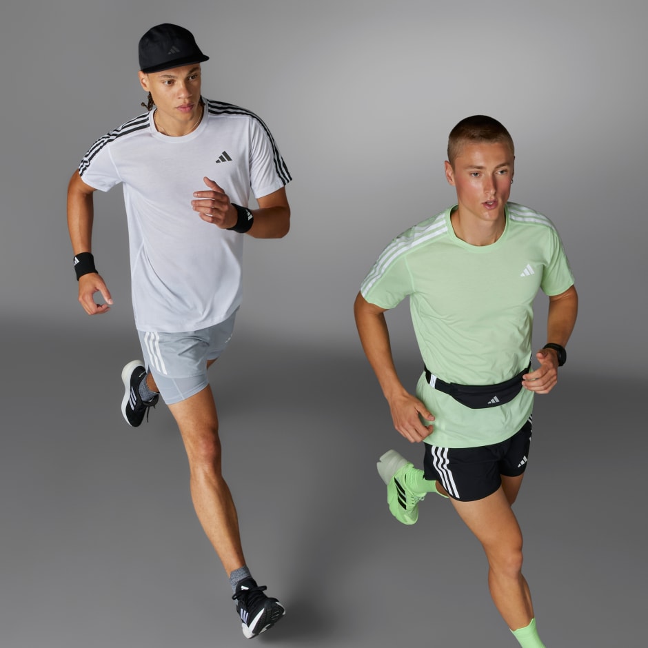 Own the Run 3-Stripes Shorts