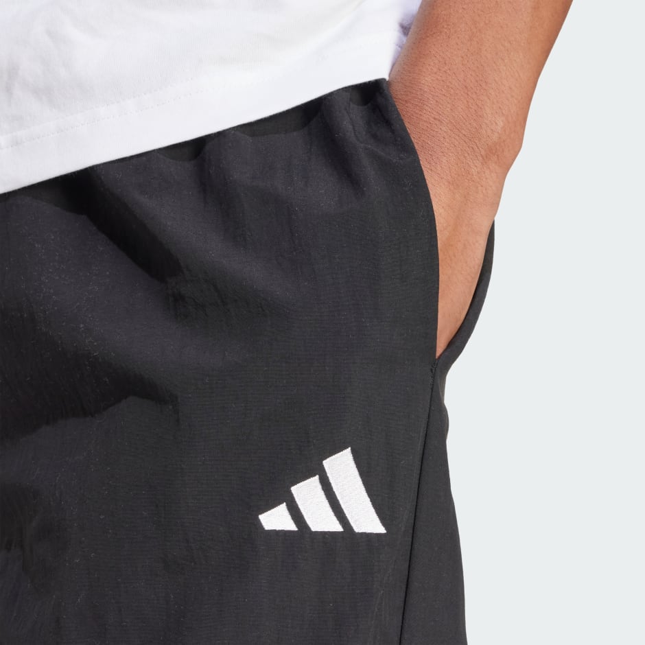 Hlače &scaron;irokog kroja i otvorenog poruba Essential Small Logo