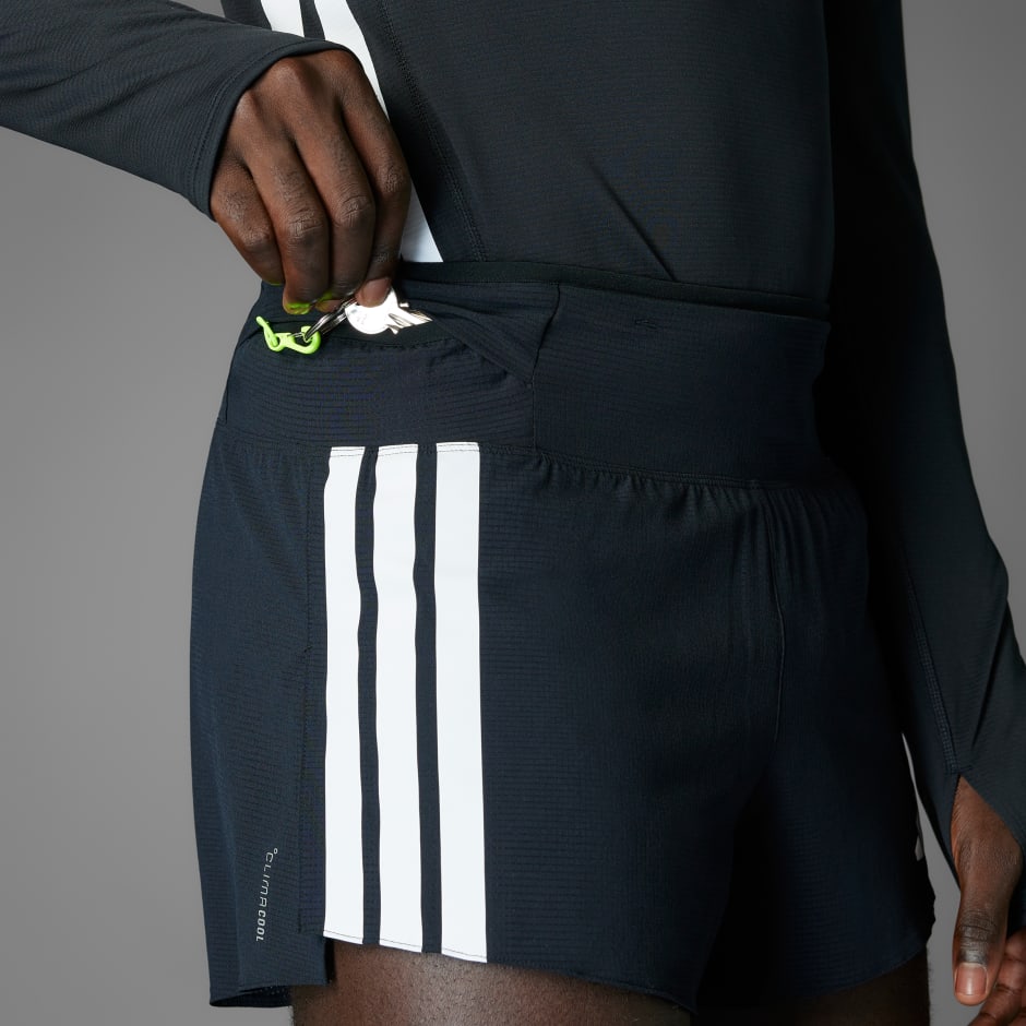 短褲 adizero 跑步凝膠口袋