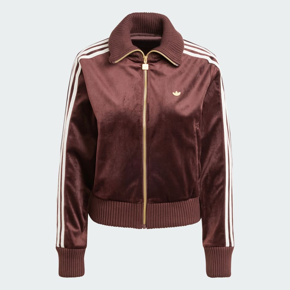 Premium Brushed Velvet Track Top