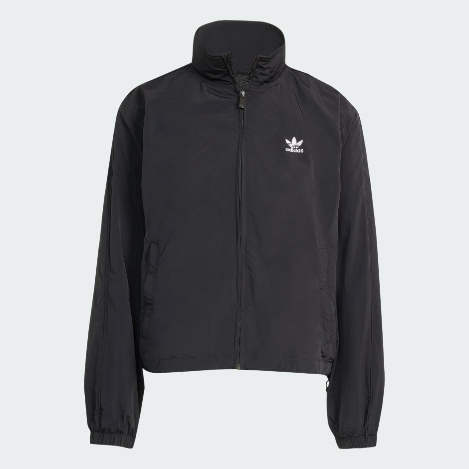 ז'קט אימון עם רוכסן מלא Essentials Woven