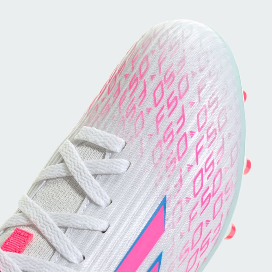 حذاء الأرضيات الصلبة/العشب الصناعي للأطفال F50 Sparkfusion League