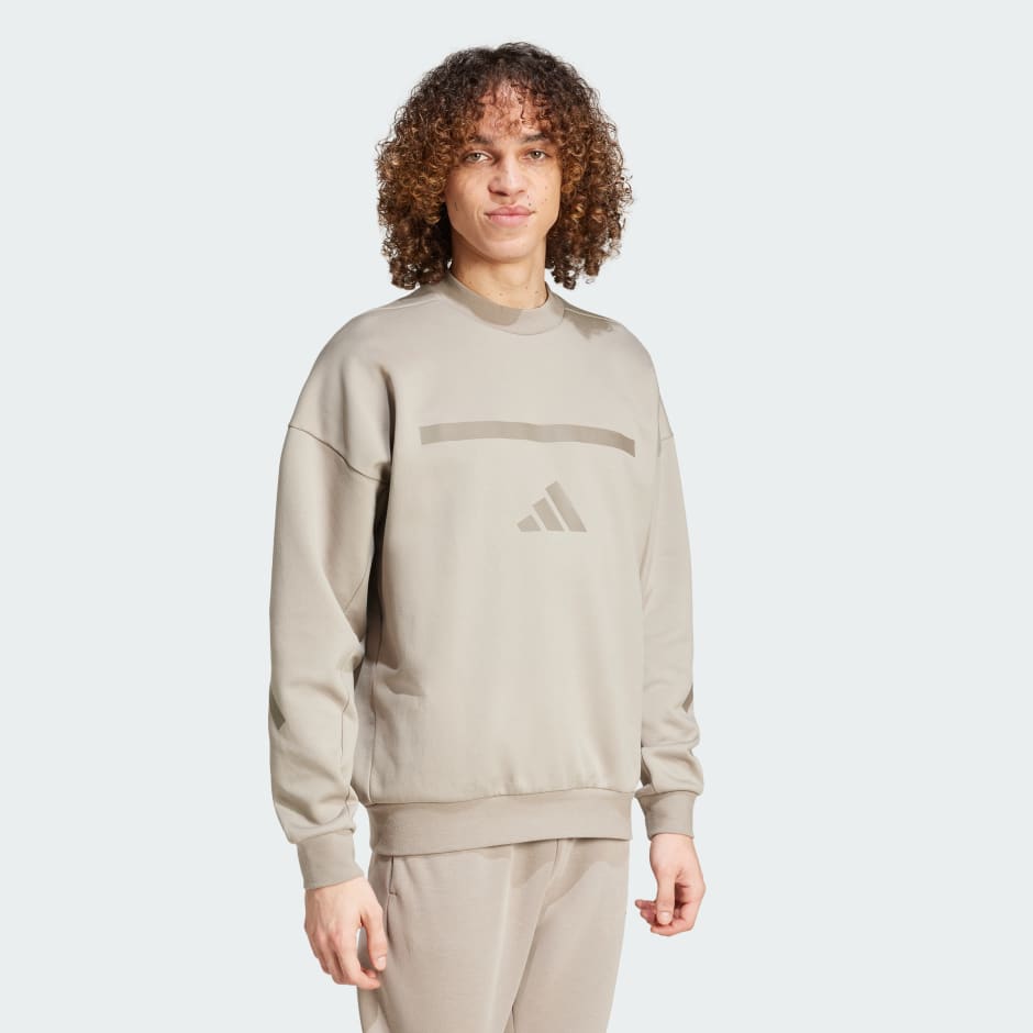 ファッション 通販 New - Sweatshirts adidas adidas | Beige - Sweatshirt Z.N.E. その他