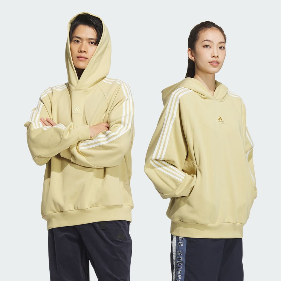Adidas 3-Stripes Warm Hoodie (Gender Neutral)