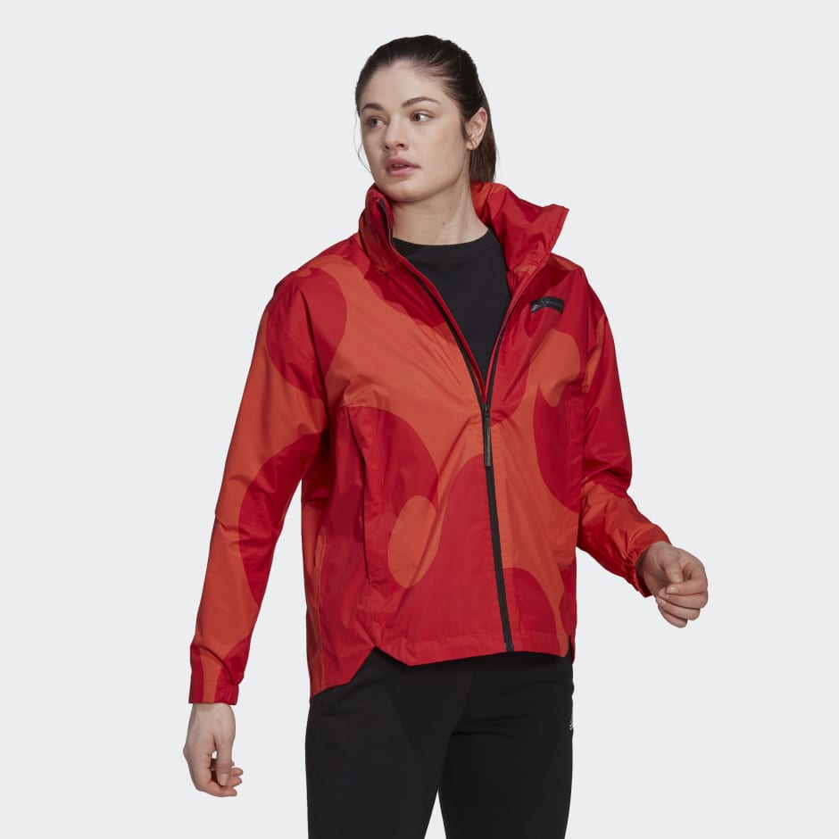 adidas Marimekko Traveer  Jacket - Orange | adidas ZA