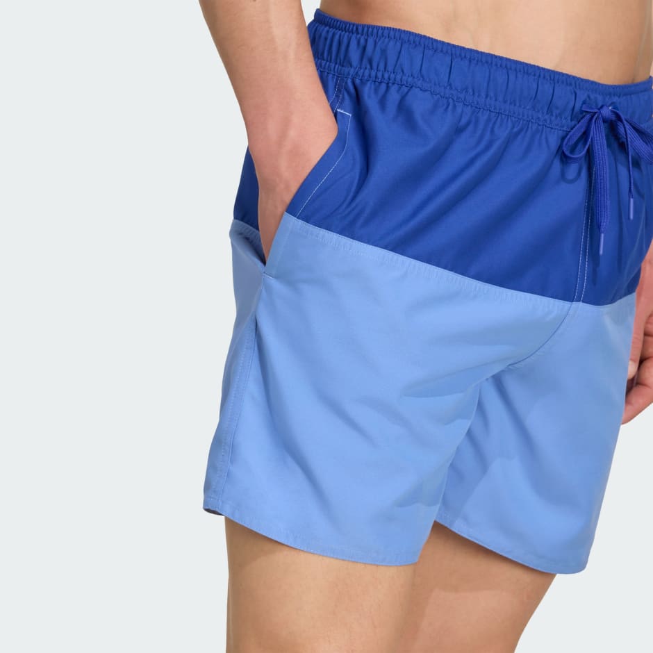 Pantaloni scurți de baie monocolor 5 inch