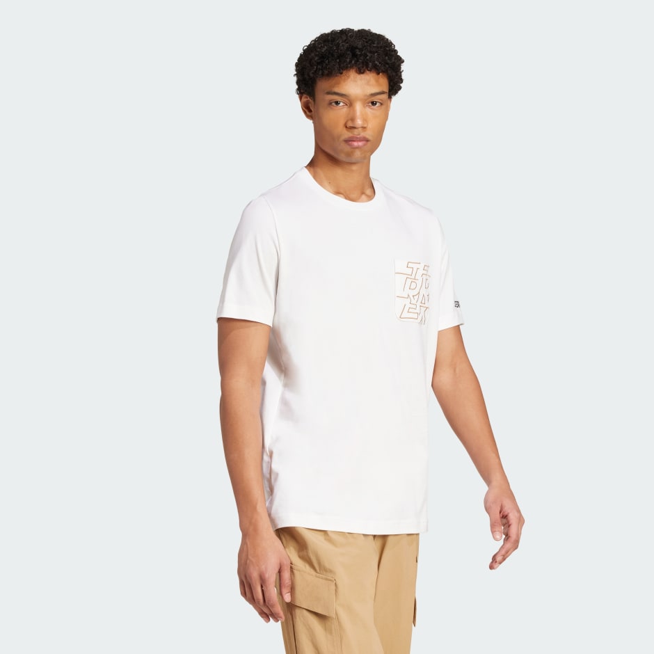 Terrex 標誌性全版印花圖案 T 恤