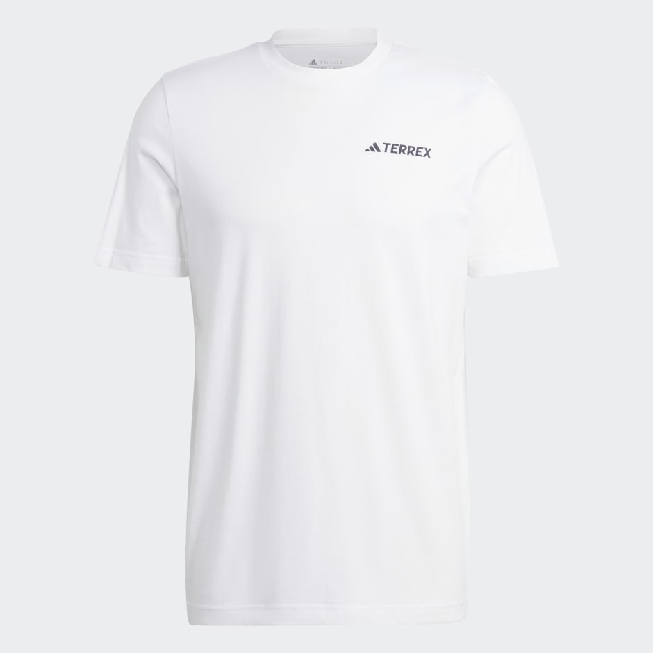Men's Clothing - Terrex Graphic MTN 2.0 Tee - White | adidas Oman