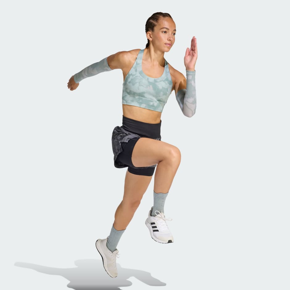 adi365 Running Pocket Graphic Medium Support Bra