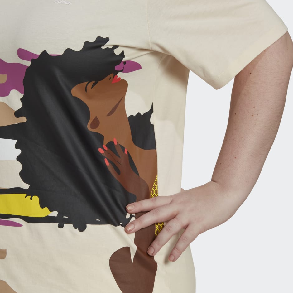 Thebe Magugu Regular Tee (Plus Size)
