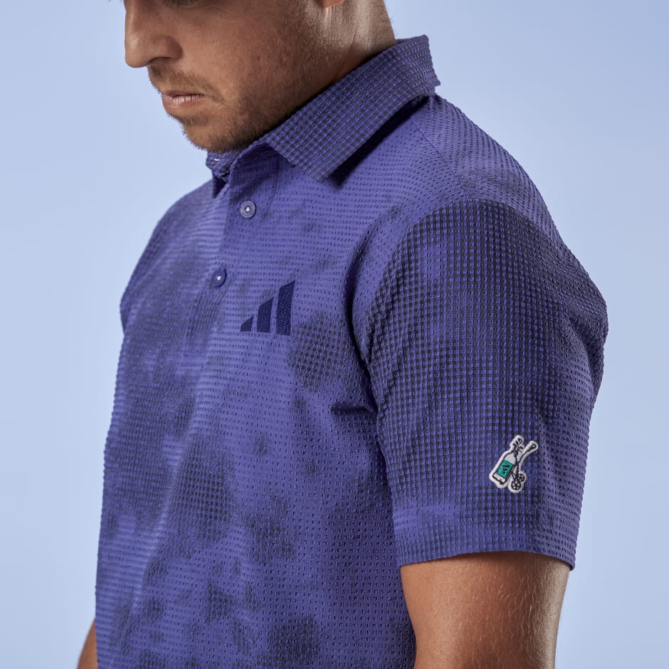 Play Green Spray-Dyed Polo Shirt