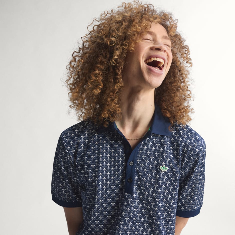 Tricou polo Originals All Over Trefoil