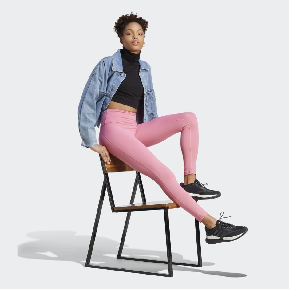 adidas Scribble Leggings - Pink