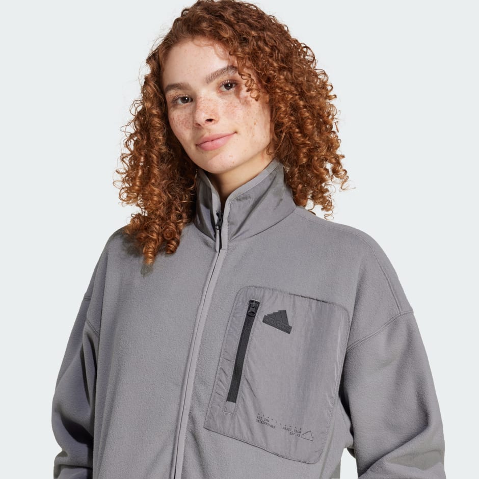 City Escape Polar Fleece Track Top