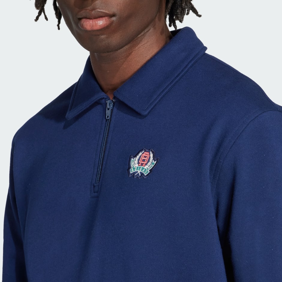 Varsity Loose Half-Zip