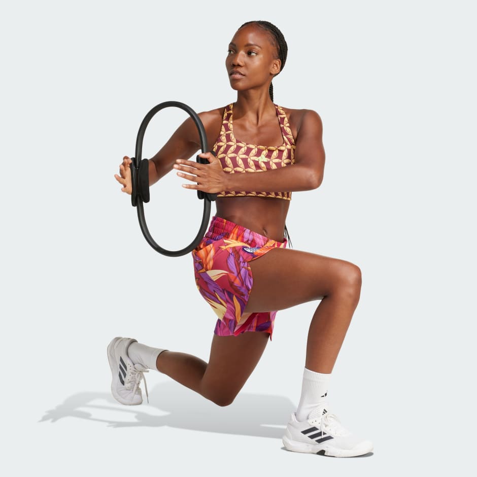 Bustieră cu susținere medie adidas x FARM Rio