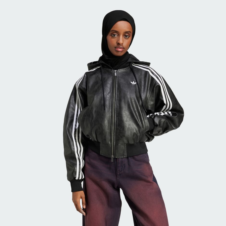 adidas - 新品M】ADILENIUMシーズン3 ビンテージ フェイクレザー