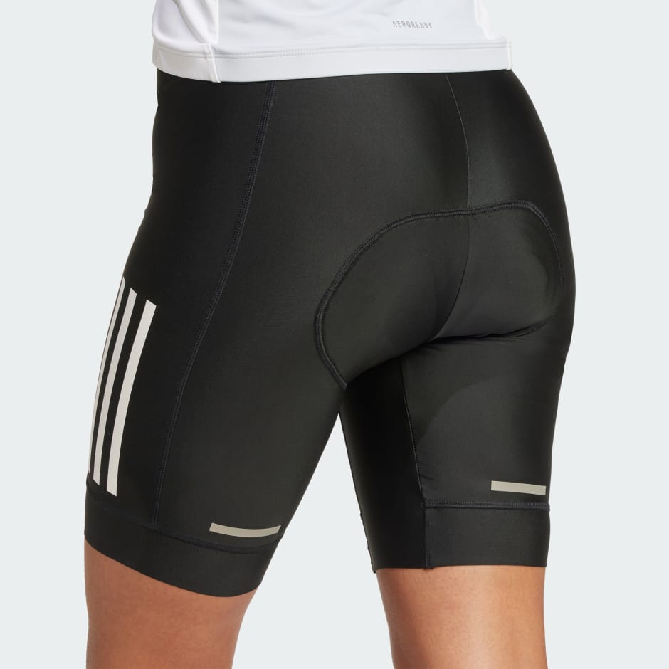 Essentials 3-Stripes Padded Cycling Shorts