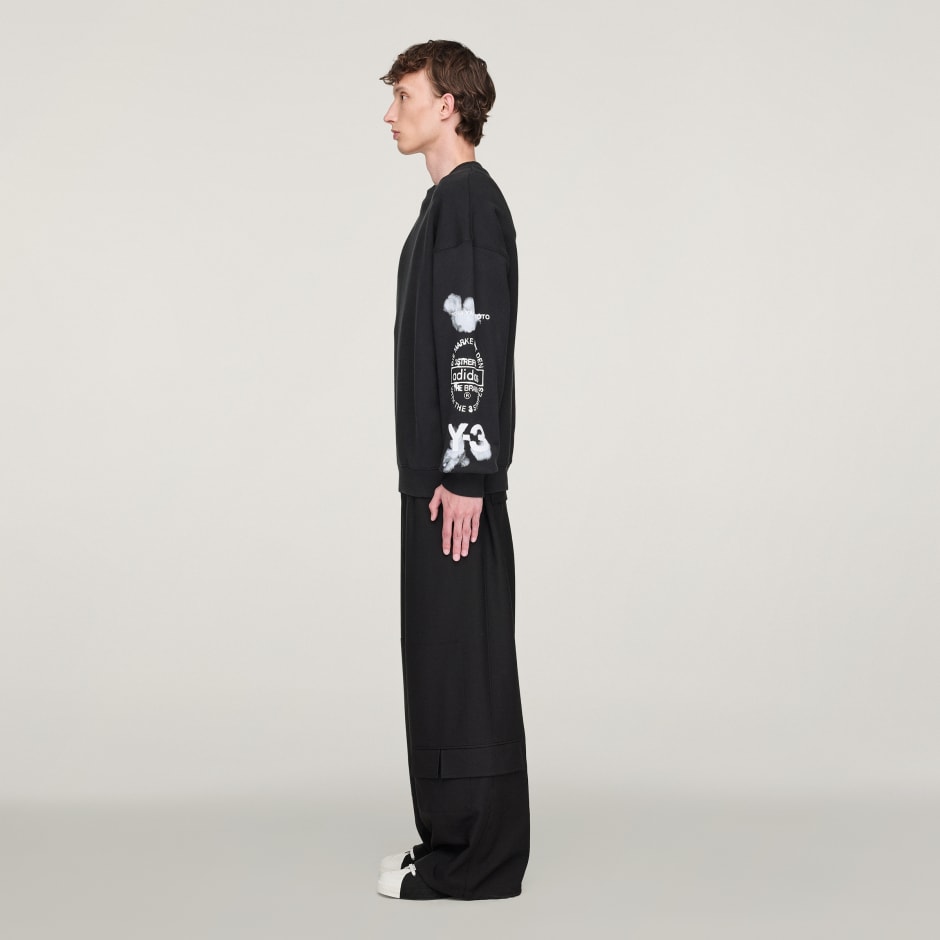 Y-3 Graphic Crew Sweatshirt