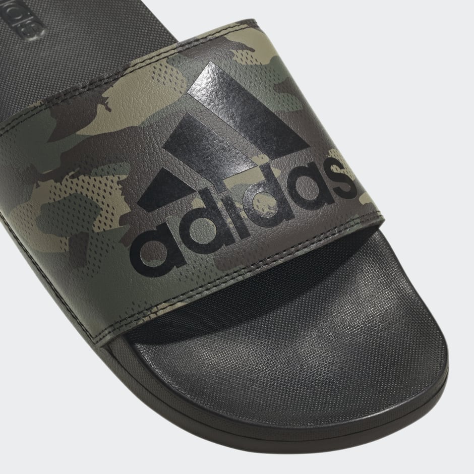 camouflage adidas slides