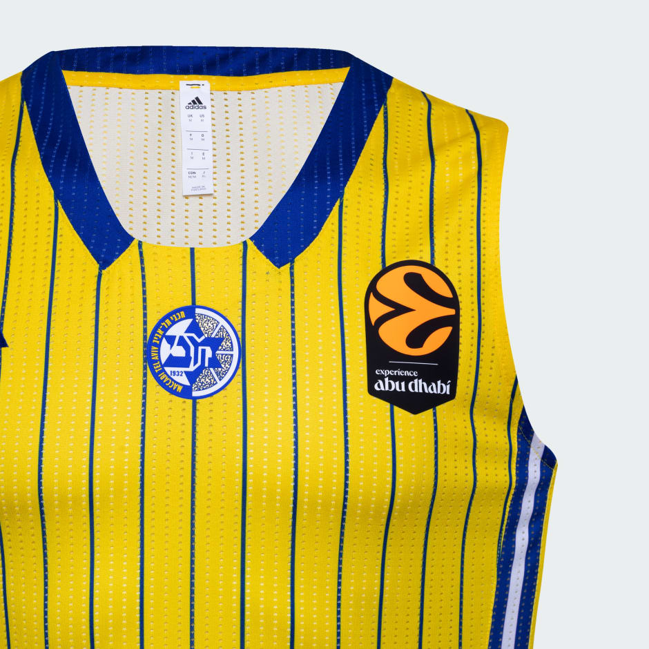 Maccabi Tel Aviv  25/26 home basketball jersey