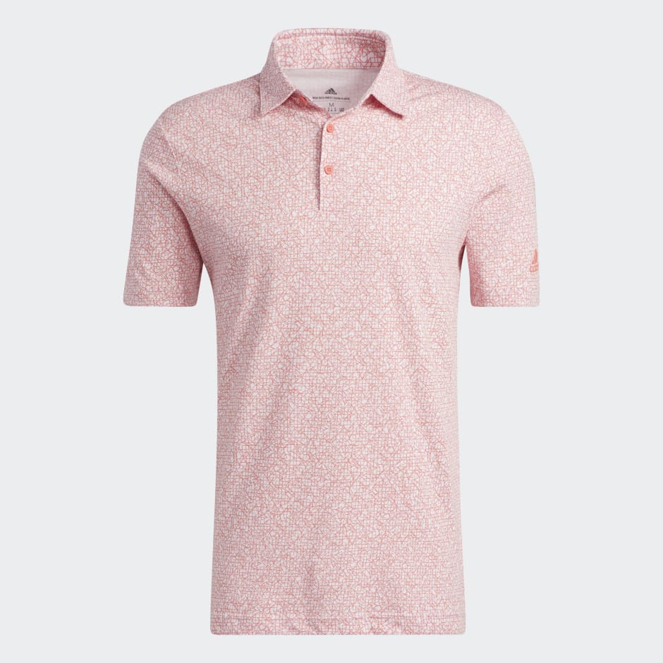 Abstract Print Polo Shirt image number null