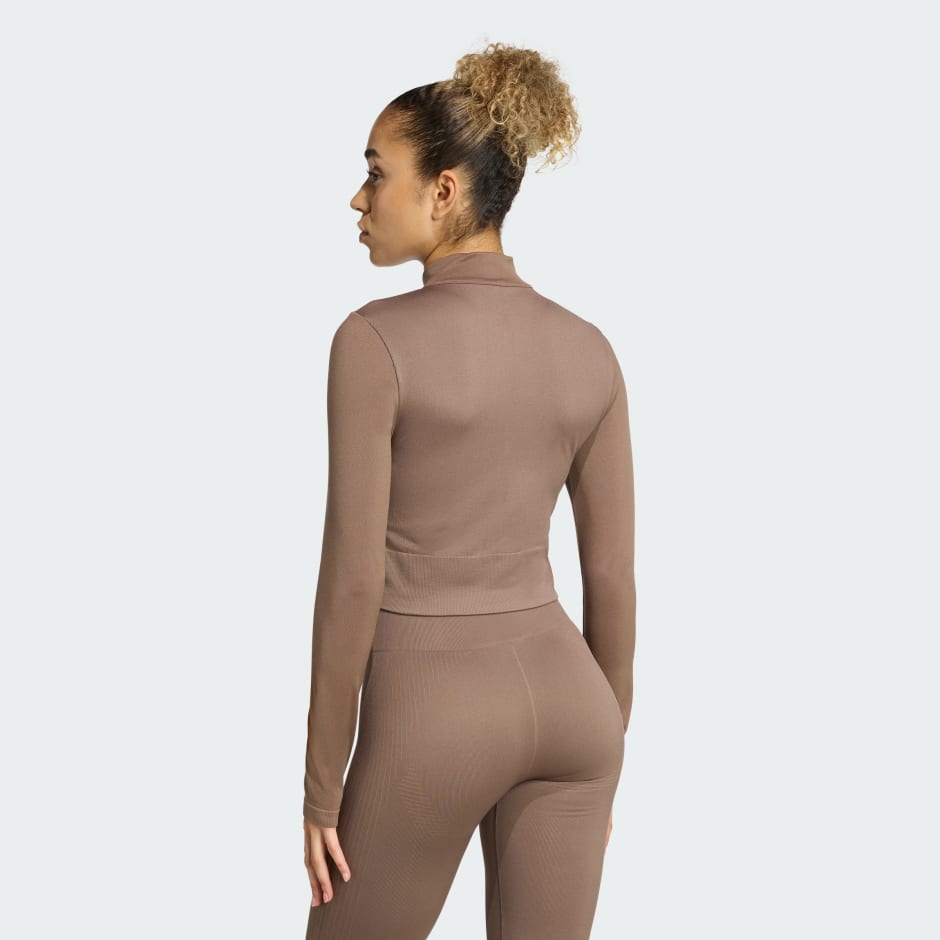 Jachetă de antrenament din tricot cu fermoar lung Essentials