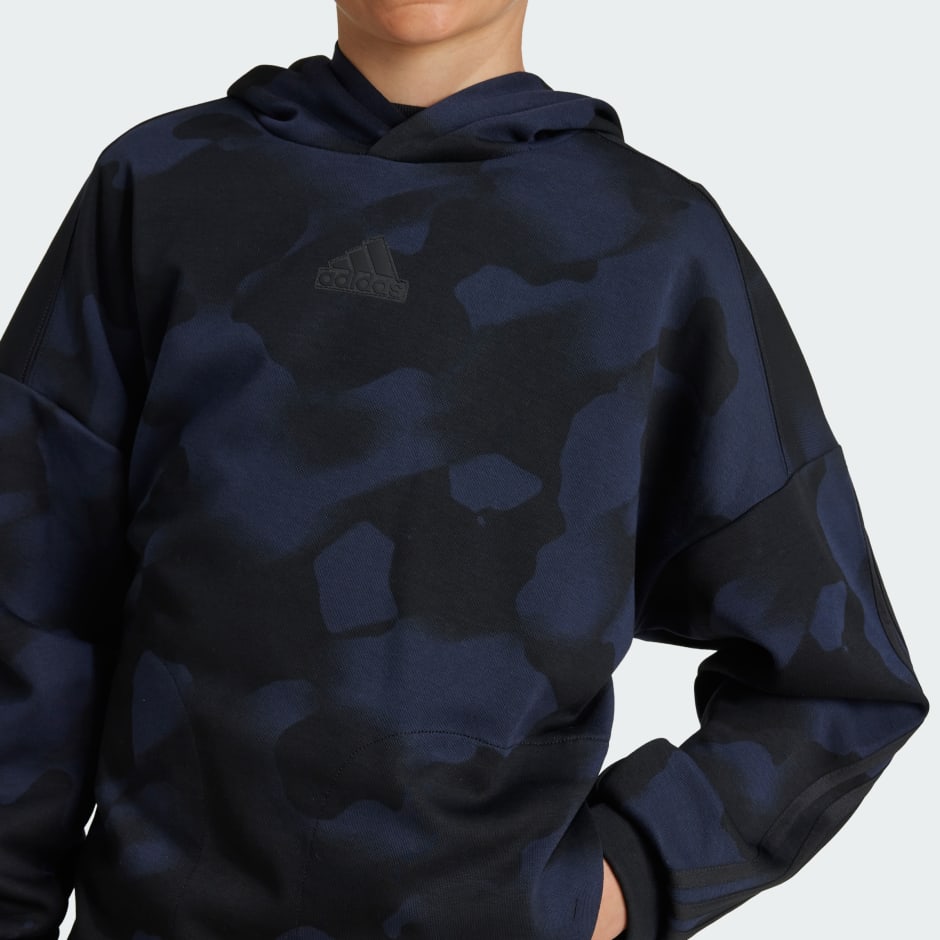 Future Icons Camo Printed Hoodie Kids