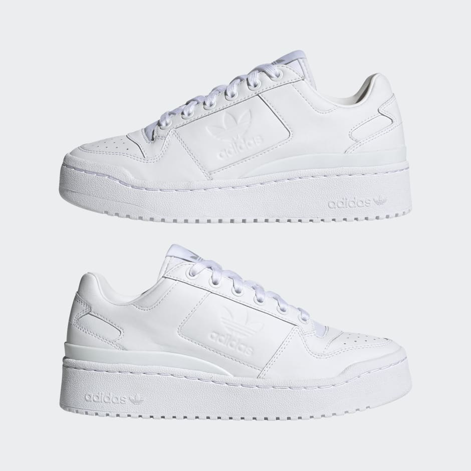 women adidas forum bold white