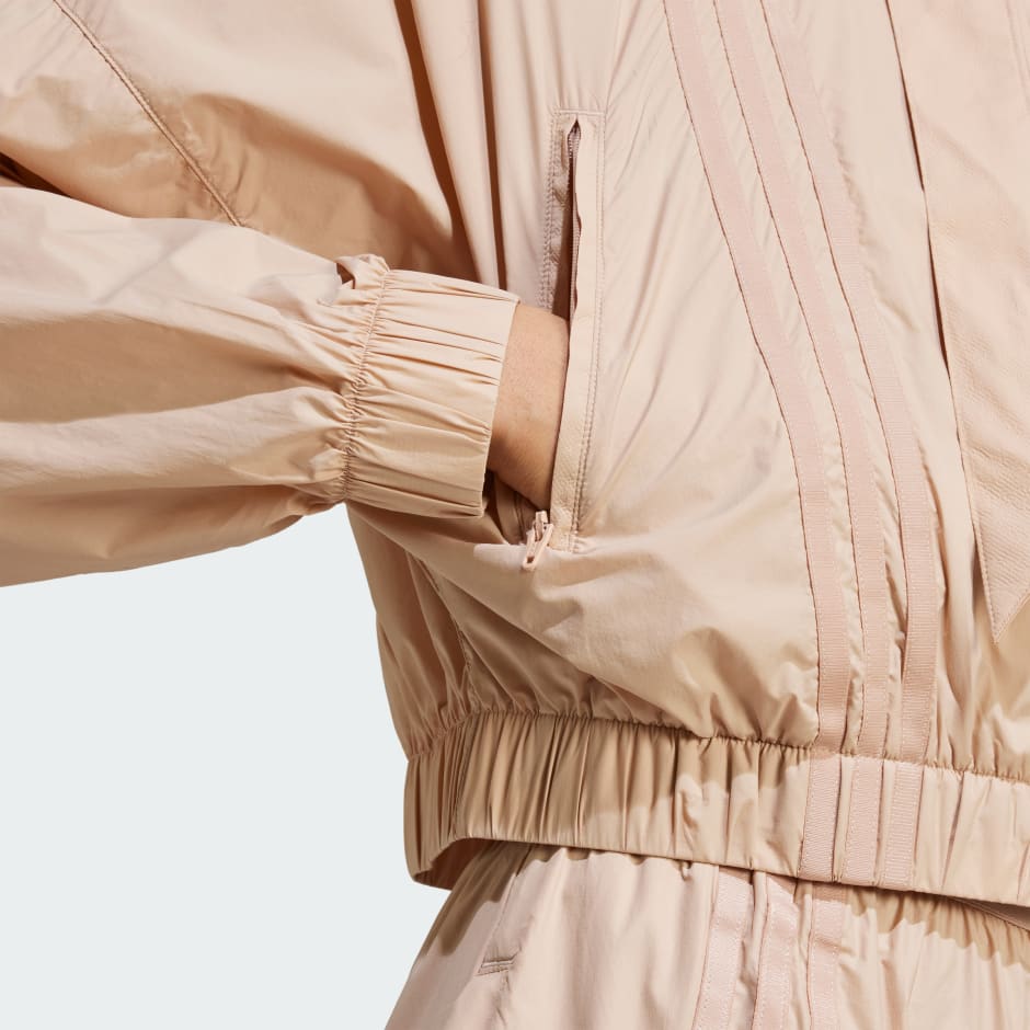 Ruched Light Bomber Jacket