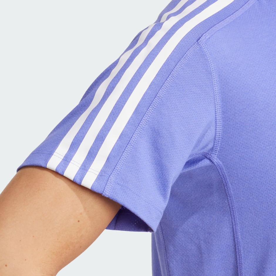 Own the Run 3-Stripes Tee