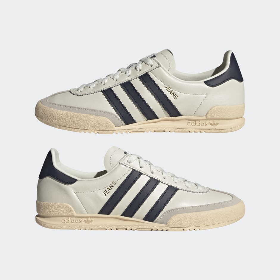 Adidas originals jeans leather on sale