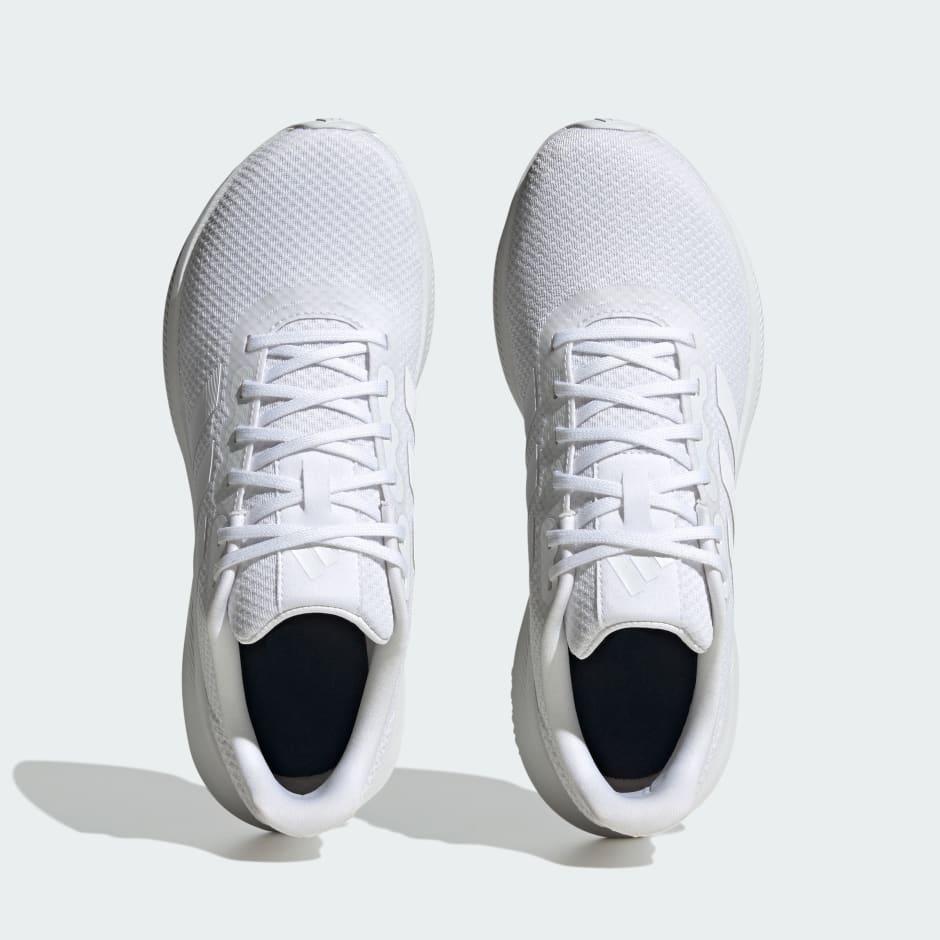 Adidas white 2024 runfalcon shoes