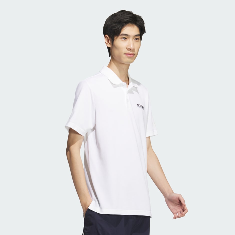 Piqué Solid Polo Shirt