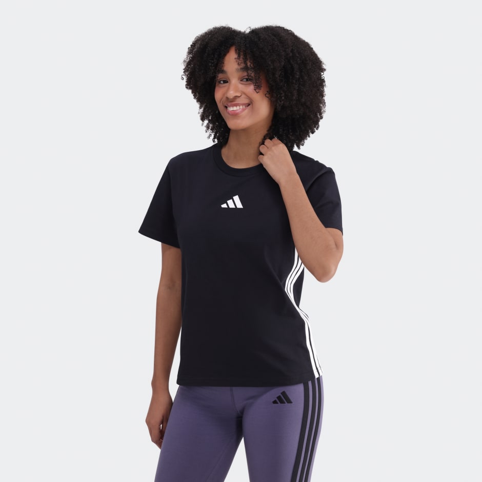 Essentials 3-Stripes Cotton T-Shirt