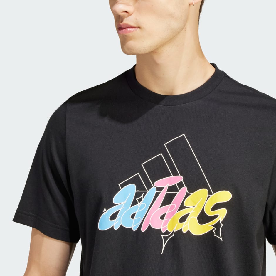 Illustrated Badge Graphic Tee